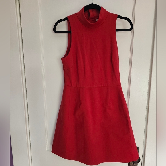 Anthropologie Hutch Mock Neck Mini Dress Size Small - Picture 4 of 8
